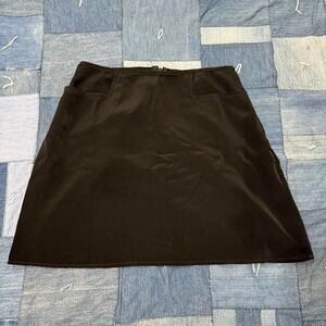 90's Black womens skirt tagged size medium